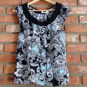 Sarah Spencer Paisley Boho Tank Top